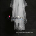 Hot Sale Long Soft Tulle Lace Cathedral Train Ivory Wedding Veil